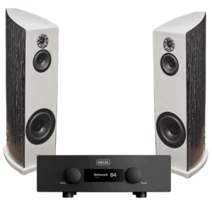Hegel H400 + sideral Speakers Aries Three